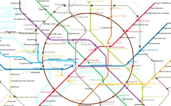 2014 Subway Map Down