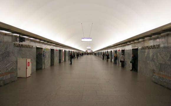 Metro Station Moscow Spb